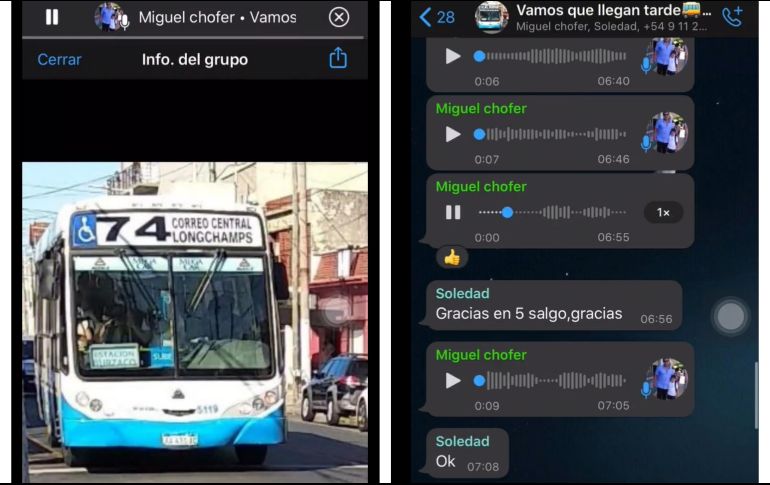 Hay quienes felicitan al conductor por su ingenio, mientras que otros no lo ven como algo novedoso pues dicen, ya hay otras aplicaciones pasa eso. ESPECIAL