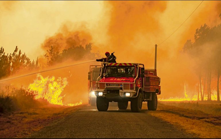 Autoridades temen que la temperatura llegue a 40 grados. EFE