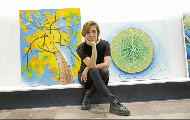 La exposición de Marisela “Marte” Galindo está dedicada a explorar diversos rincones de la naturaleza. ESPECIAL