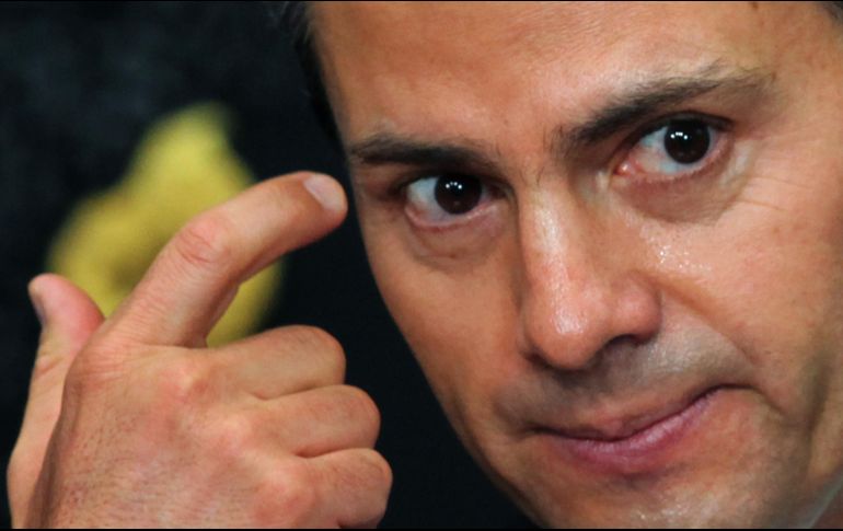Las denuncias contra el expresidente Enrique Peña Nieto son por presuntos actos de lavado de dinero y enriquecimiento ilícito. AP / ARCHIVO