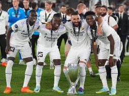 Real Madrid, que el miércoles ganó la Supercopa de Europa, llegará en calidad de campeón de LaLiga y también de la Champions League. AP / A. Calanni