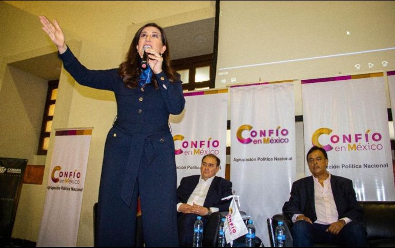 La senadora, que lleva más de un año realizando la contra mañanera, aseveró que ser oposición implica esfuerzo personal y la conciencia ciudadana. EL INFORMADOR/A. CAMACHO