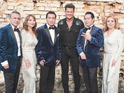 Carlos Vives (al centro) y Los Ángeles Azules, convergen con un tema que sirve como adelanto a la nueva producción discográfica de los mexicanos. CORTESÍA