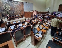 El calendario de presidencias de la Mesa Directiva considera sólo a Movimiento Ciudadano, Morena, PAN y PRI. EL INFORMADOR/R. Rivas