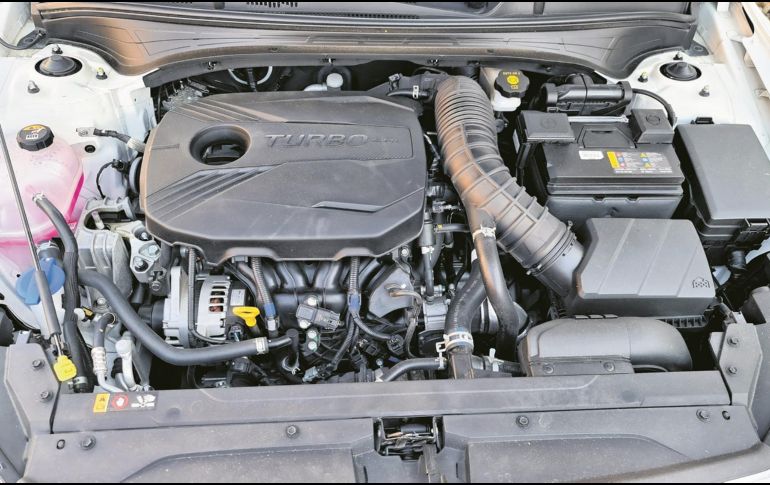Nos encontramos un bloque de 1.6 litros, turbo, con 201 HP y 195 libras-pie de torque. EL INFORMADOR/M. Castillo