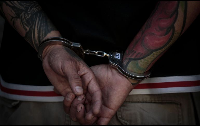 La SSPC detalla que dos hombres fueron alcanzados por los policías y posteriormente detenidos. EL INFORMADOR / ARCHIVO