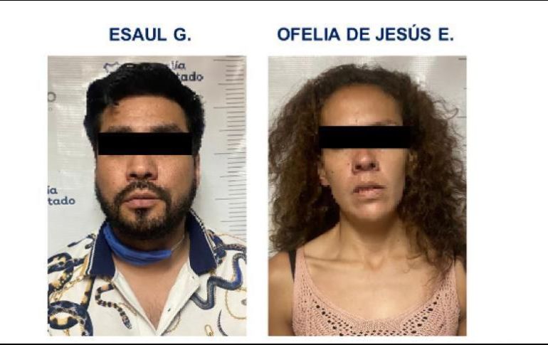 Luego de su captura en días pasados por los elementos de la Policía de Investigación, la pareja fue puesta a disposición del órgano jurisdiccional. ESPECIAL