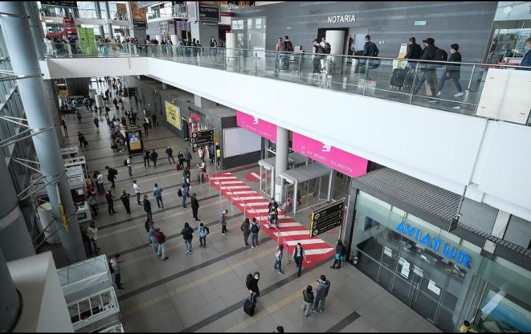 El flujo total de entradas registró una recuperación del 83 por ciento. XINHUA/J. Paz