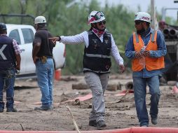 Los mineros cumplen 11 días atrapados.  EFE/A. Ojeda