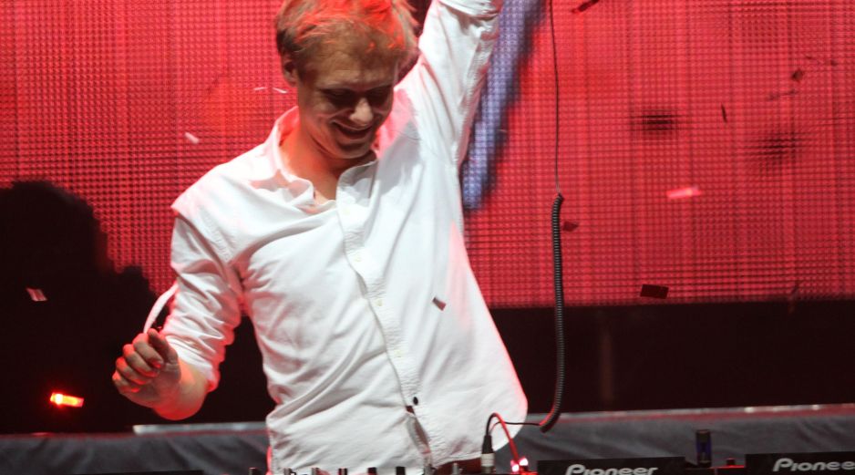 Armin van Buuren ha sido el DJ número uno del mundo en 2007, 2008, 2009, 2010 y 2012, según la revista DJ Mag. NOTIMEX/Archivo