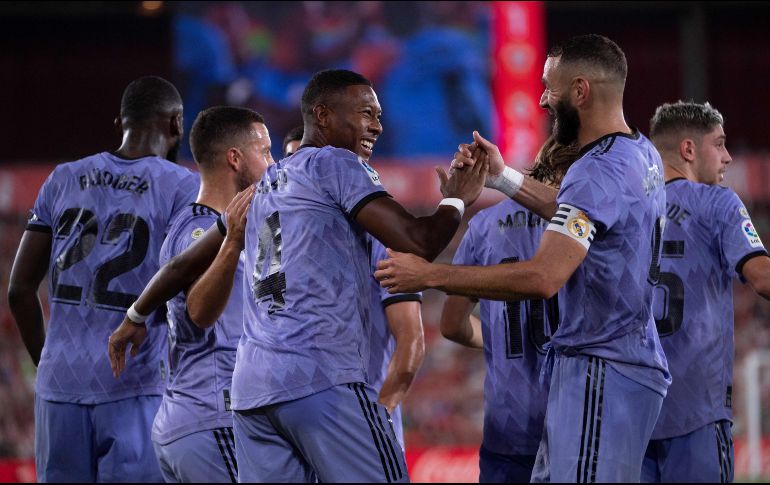 El Real Madrid consiguió los tres puntos en su debut liguero. AFP/J. GUERRERO
