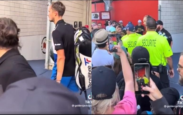 De inmediato los elementos de seguridad se acercaron para cuidar que la situación no trajera mayores consecuencias. ESPECIAL