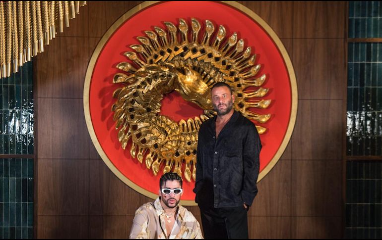 Bad Bunny se asoció con David Grutman. ESPECIAL/ Gekkō