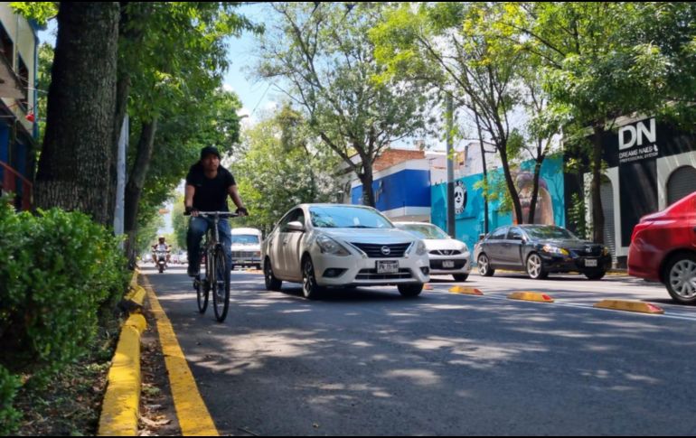 El Bus-Bici es un proyecto impulsado por el Ayuntamiento de Guadalajara en el cual solo podrán circular las bicicletas y transporte público. EL INFORMADOR / R. Bobadilla