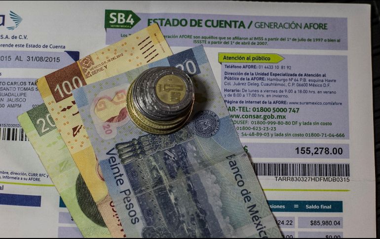 Las diez Afore que operan en el país registraron plusvalías por 127 mil 309 millones de pesos. EL INFORMADOR/ARCHIVO