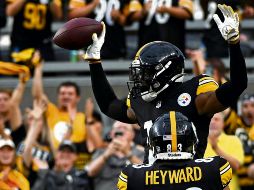 Pickens hizo tres recepciones y 43 yardas en su primer juego en la NFL, frente a Seattle. AFP/J. Berl