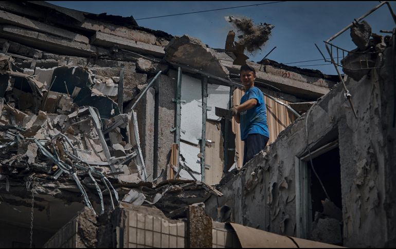 Rusia lanzó la invasión de la antigua república soviética el 24 de febrero, confiando en encontrar escasa resistencia, sin embargo ocurrió todo lo contrario, lo que ha prolongado la guerra. AP / K. Liberov