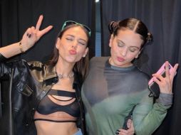 Ambas estrellas presumieron su amistad. INSTAGRAM/@dannapaola