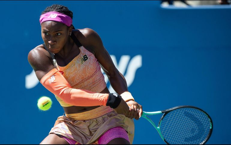 Gauff ocupa actualmente el sitio 12 del ranking de la WTA en singles y el número 1 en el ranking de dobles. EFE/ARCHIVO