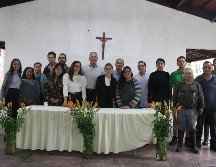 Luego de la misa, tuvo lugar una comida y posteriormente partieron un pastel. EL INFORMADOR/A. Navarro