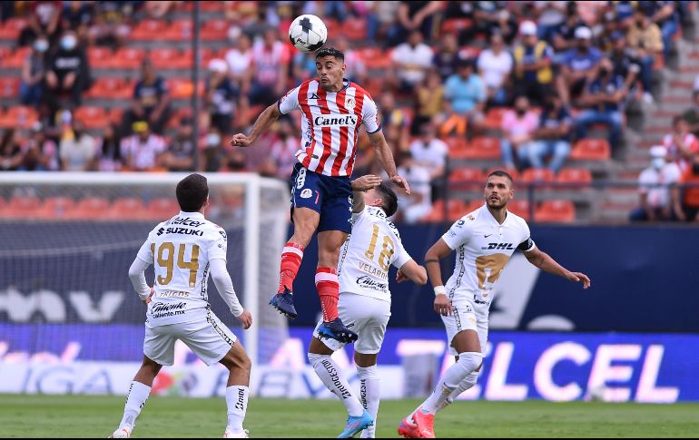 La última vez que estos equipos se enfrentaron fue en la J15 del pasado Clausura 2022, en las que el juego terminó con victoria de 2-0 para los potosinos. IMAGO7