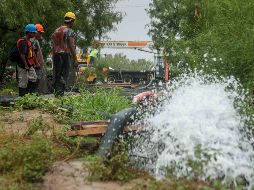 La mañana de este miércoles se suspendió por algunos minutos el bombeo del agua, pero luego de unas horas se reanudó. SUN/D. Sánchez