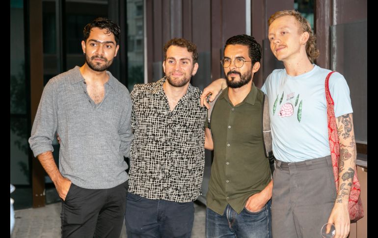 Pastor Valdez, Édgar González, Andrei Milián y Yair Sikorski . GENTE BIEN JALISCO/Jorge Soltero