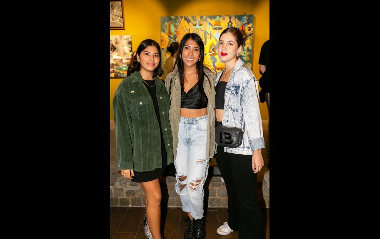 Daniela García, Andrea Villanueva y Yara Orendain. GENTE BIEN JALISCO/Jorge Soltero