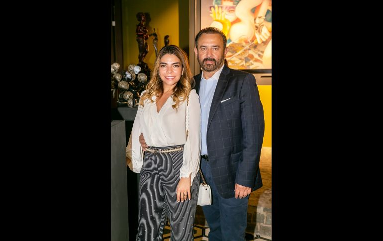 Alejandra Calderón y Hugo Villanueva. GENTE BIEN JALISCO/Jorge Soltero