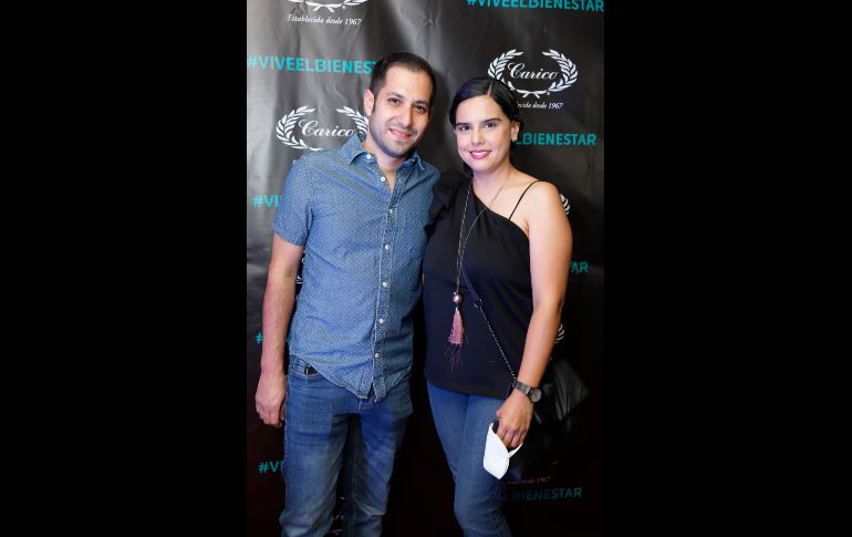 Diego Mirsha y Gabriela Hermosillo. GENTE BIEN JALISCO/Claudio Jimeno