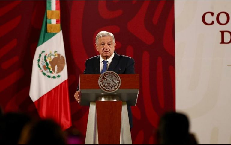 El pasado 25 de abril, López Obrador señaló en su conferencia mañanera que la candidata Carolina Viggiano quería quitar la pensión de adultos mayores. SUN/V. Rosas