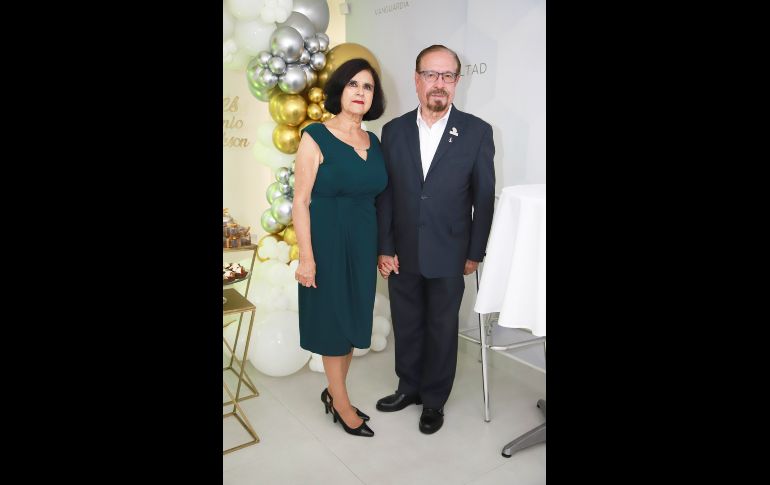 María Eugenia Hernández y Juan Antonio Olguín Erickson. GENTE BIEN JALISCO/ Antonio Martínez