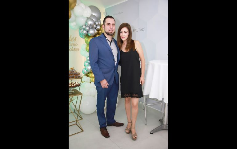 Agustín Olguín y Marcela Correa. GENTE BIEN JALISCO/ Antonio Martínez