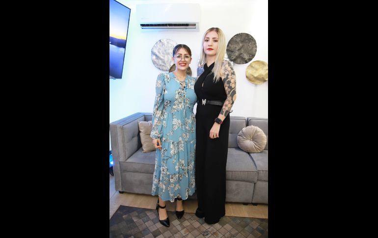 Ajelet Elizabeth Aguilar y Carolina Herrera. GENTE BIEN JALISCO/ Antonio Martínez