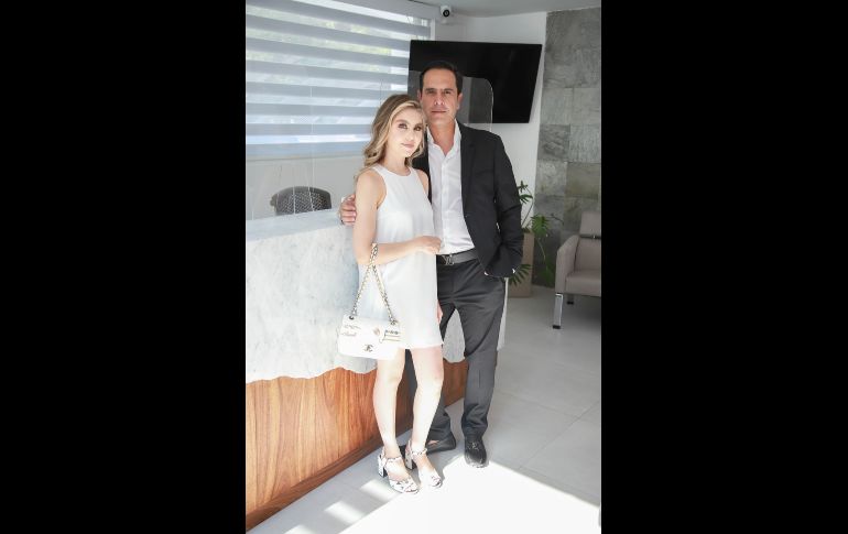 Alejandra Arellano y Juan Antonio Olguín Hernández. GENTE BIEN JALISCO/ Antonio Martínez