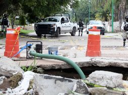 Elí Omar “N” se hizo de tres propiedades contiguas, por lo cual decidió unirlas en una sola, invadiendo el canal federal construido desde hace décadas. EL INFORMADOR/A. Camacho