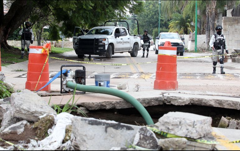 Elí Omar “N” se hizo de tres propiedades contiguas, por lo cual decidió unirlas en una sola, invadiendo el canal federal construido desde hace décadas. EL INFORMADOR/A. Camacho