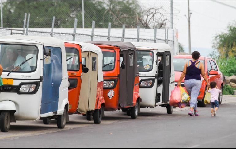 Los miles de mototaxis que circulan en Jalisco, generan ingresos de al menos 47.5 millones de pesos mensuales. EL INFORMADOR/Archivo