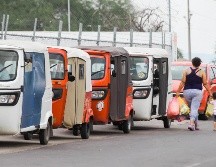 Los miles de mototaxis que circulan en Jalisco, generan ingresos de al menos 47.5 millones de pesos mensuales. EL INFORMADOR/Archivo