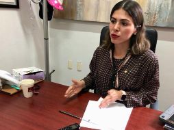 Mónica Magaña Mendoza, presidenta de la Comisión legislativa de Movilidad. ESPECIAL