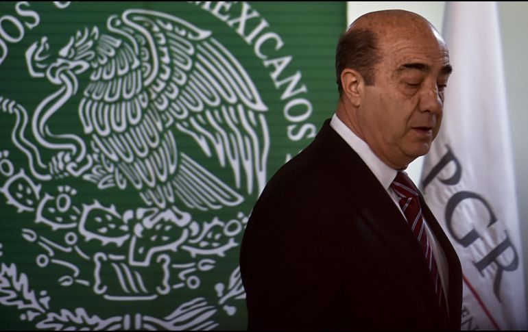 Murillo Karam fue detenido por los delitos de desaparición forzada, tortura y contra la administración de justicia. AFP/ARCHIVO