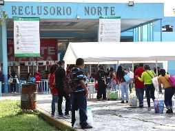 Murillo Karam ingresó en una camioneta Cherokee color gris hasta la entrada principal del Centro de Justicia Federal del Reclusorio Norte. SUN / ARCHIVO