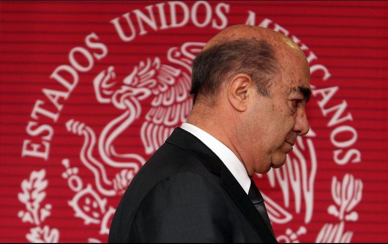 Ayer, detuvieron a Murillo Karam al mediodía en su domicilio por los probables delitos de desaparición forzada, tortura y contra la administración de justicia, en el caso Ayotzinapa. EFE / ARCHIVO