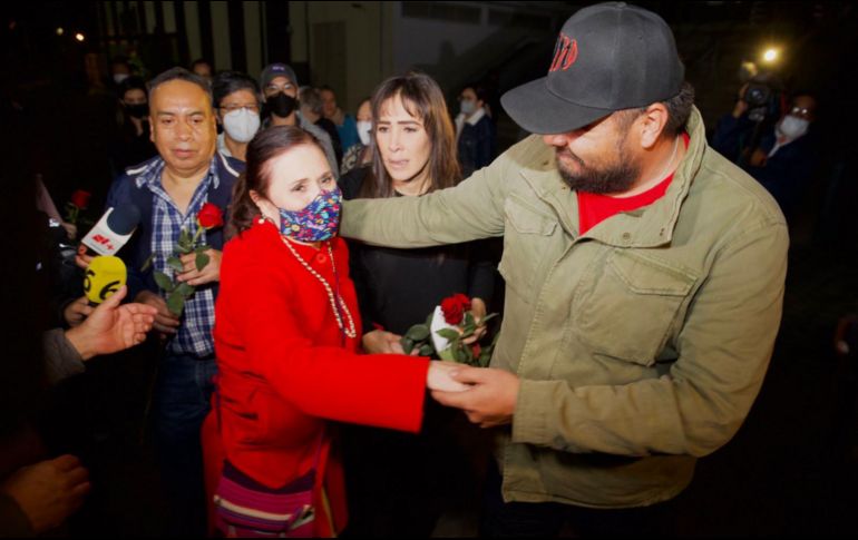 Sobre la liberación de Rosario Robles del Penal de Santa Martha, Sheinbaum acota que es 