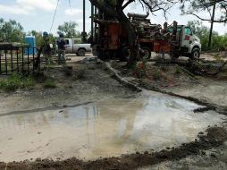 Los trabajos se concentraron en la perforación de un barreno para la introducción de una cámara de video con capacidad de visión de 360 grados. SUN/D. Sánchez