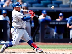 El mexicano Alejandro Kirk pegó un doblete productor de dos carreras. AP/N. Murray