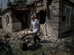 Este miércoles, Ucrania celebrará el día de su independencia, que este año coincide con los seis meses de la invasión rusa. AP/E. Maloletka
