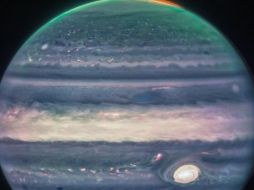 Esta representación individual de Júpiter fue creada a partir de una combinación de varias imágenes tomadas por el telescopio. NASA, ESA, CSA, ERS TEAM, R.HUESO, J.SCHMIDT