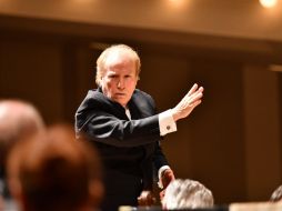 Enrique Arturo Diemecke  impartirá también una Clase Magistral Internacional de Dirección Orquestal. ESPECIAL/Secretaría de Cultura