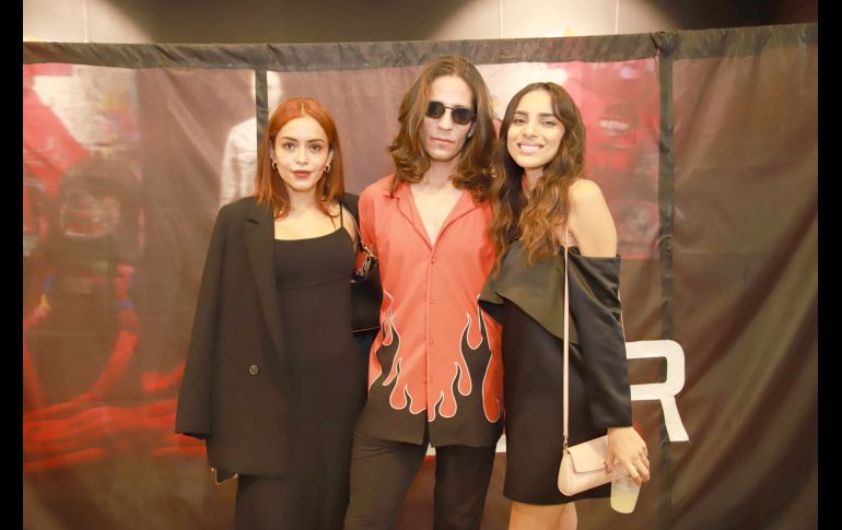 Fer flores, Álvaro Martínez y Lily Cortés. GENTE BIEN JALISCO/Antonio Martínez